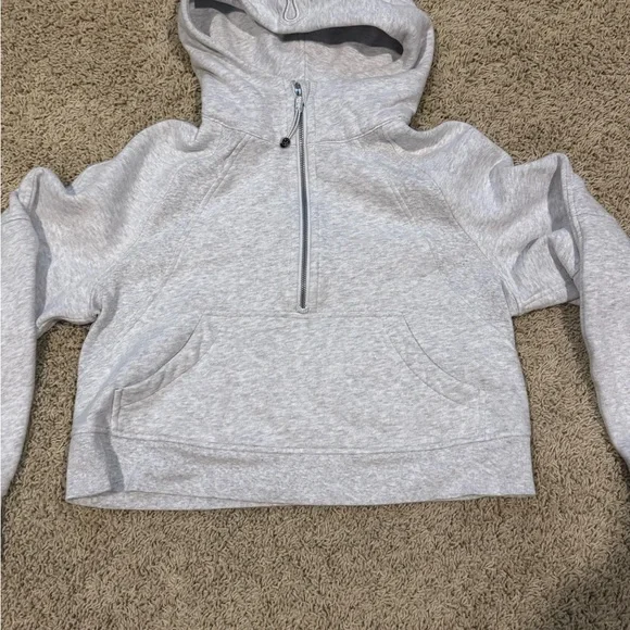 Lululemon Athletica Scuba Oversized 1/2 zip - Picture 2 of 6